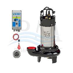 Sumak Sbrt-19-2-P Panolu Parçalayıcılı Dalgıç Pomp resim 1