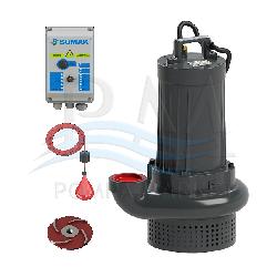 Sumak Sdtv-40/3 Kirli Su Dalgıç Pompa resim 1