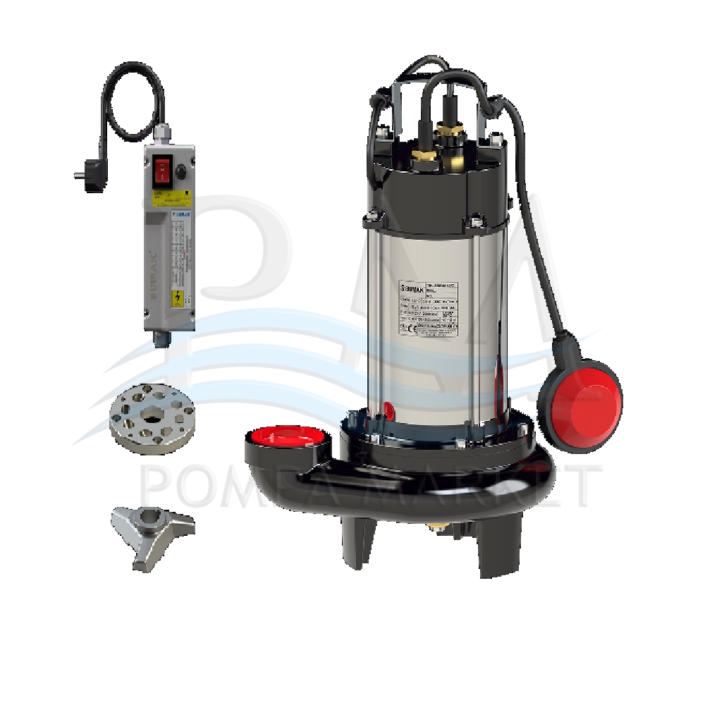 Sumak Sbrm-15/2 Bıçaklı Dalgıç Pompa