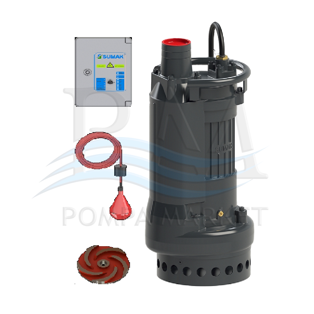 Sumak Sdt-50/3Z Kirli Su Dalgıç Pompa